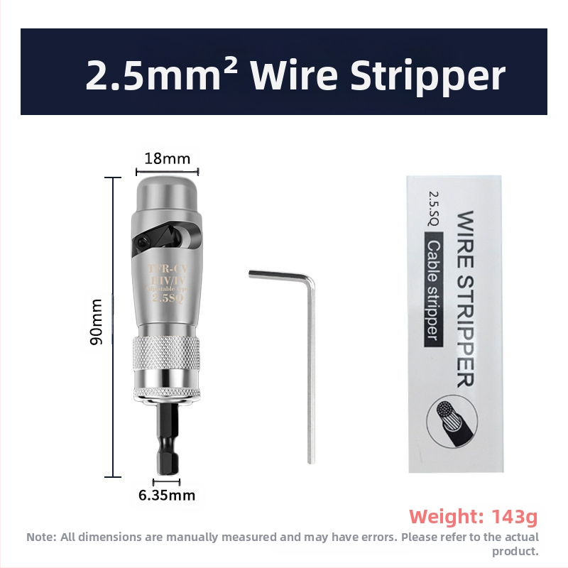 Cow time električni strugač žica, cilindričnog oblika, težina 0.15 kg, 2.5–4.0 mm², 6