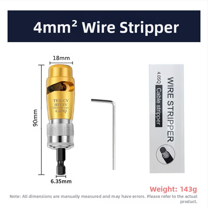 Cow time električni strugač žica, cilindričnog oblika, težina 0.15 kg, 2.5–4.0 mm², 6