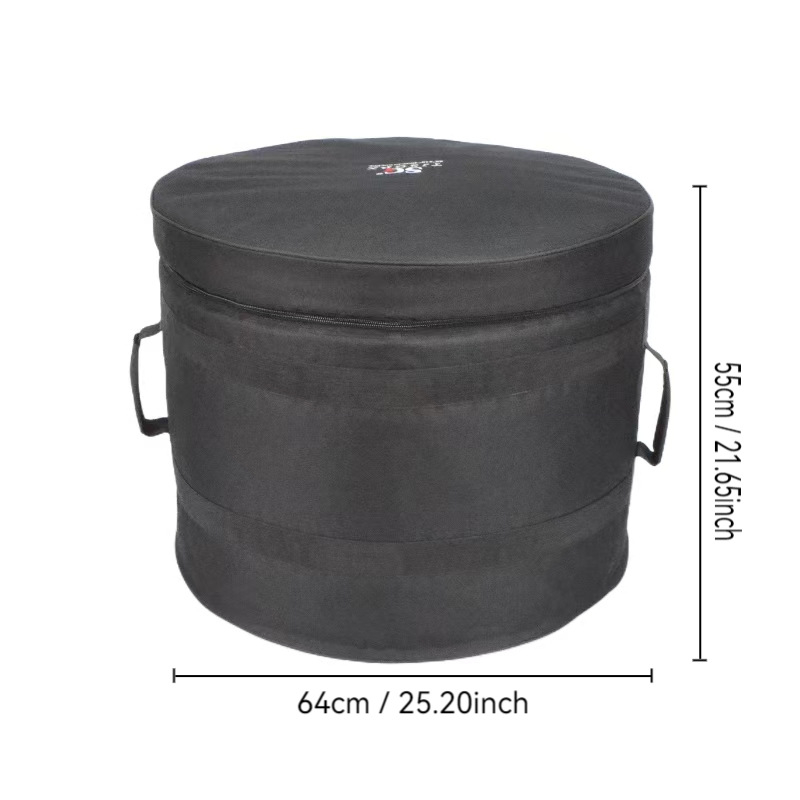 SGTJSGRX Комплект чанти за барабани – полиестерен материал, подплата от полиестер, защита на гръбнака, намалява натоварването, за домашно съхранение