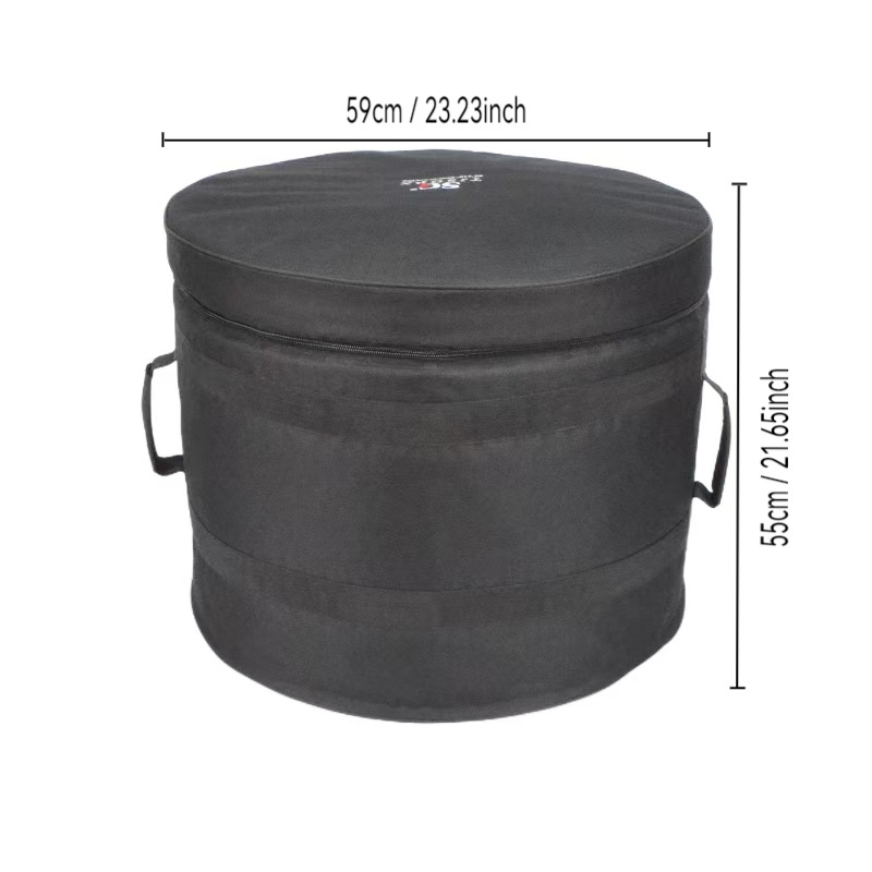 SGTJSGRX Комплект чанти за барабани – полиестерен материал, подплата от полиестер, защита на гръбнака, намалява натоварването, за домашно съхранение