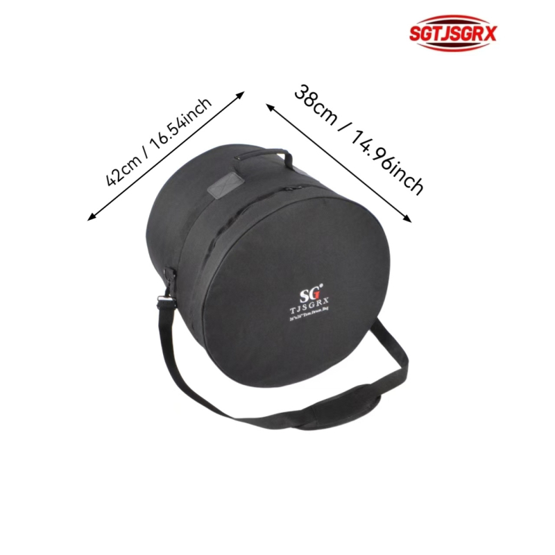 SGTJSGRX Комплект чанти за барабани – полиестерен материал, подплата от полиестер, защита на гръбнака, намалява натоварването, за домашно съхранение