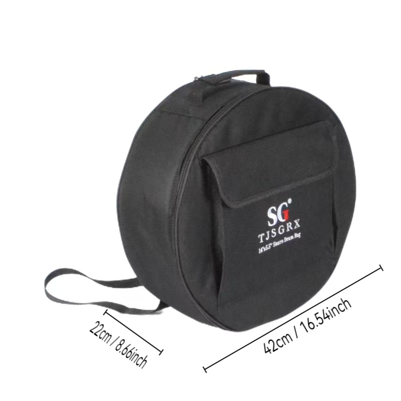 SGTJSGRX Комплект чанти за барабани – полиестерен материал, подплата от полиестер, защита на гръбнака, намалява натоварването, за домашно съхранение
