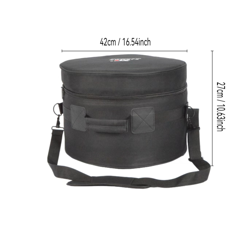 SGTJSGRX Комплект чанти за барабани – полиестерен материал, подплата от полиестер, защита на гръбнака, намалява натоварването, за домашно съхранение