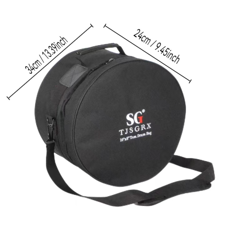 SGTJSGRX Комплект чанти за барабани – полиестерен материал, подплата от полиестер, защита на гръбнака, намалява натоварването, за домашно съхранение
