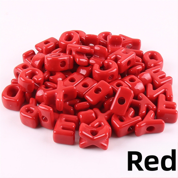 Χάντρες με μεγάλες τρύπες – Ακρυλικές χάντρες με γράμματα του αγγλικού αλφαβήτου, DIY εξαρτήματα κοσμημάτων, φινίρισμα βαφής για ψήσιμο, μοντέρνο στυλ, τοτέμ μοτίβο