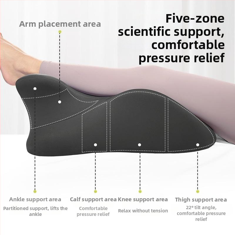 Двойна възглавница за легло с ядро от паметна пяна, калъф от памук, модерен минималистичен стил