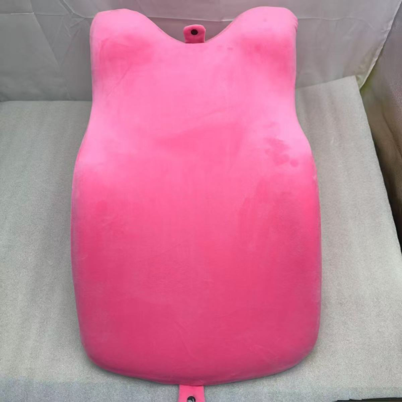 Porinė lovos pagalvė su atminties putų centru, medvilnės užvalkalas, modernus minimalistinis stilius