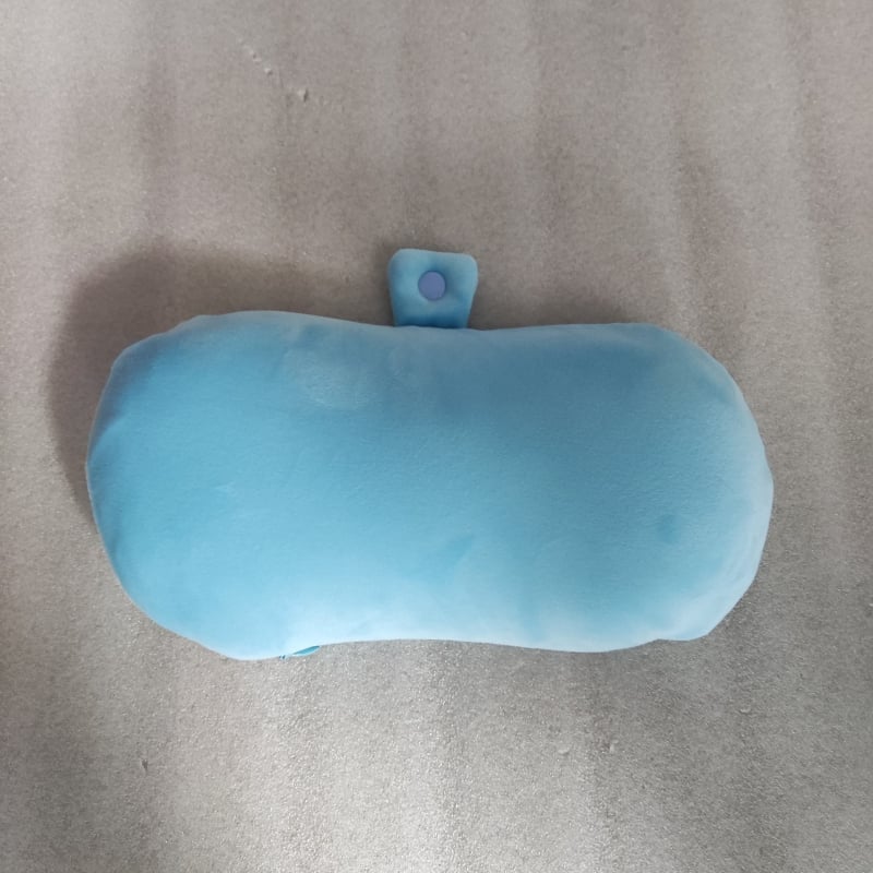 Porinė lovos pagalvė su atminties putų centru, medvilnės užvalkalas, modernus minimalistinis stilius