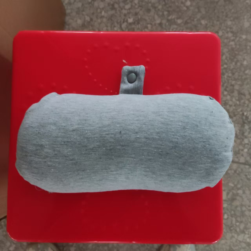 Porinė lovos pagalvė su atminties putų centru, medvilnės užvalkalas, modernus minimalistinis stilius