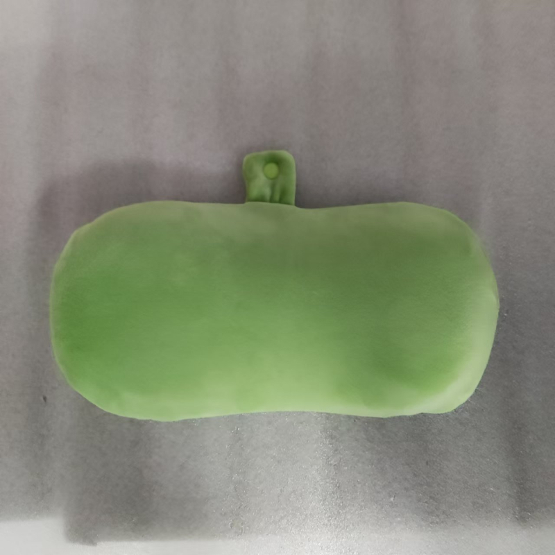 Porinė lovos pagalvė su atminties putų centru, medvilnės užvalkalas, modernus minimalistinis stilius