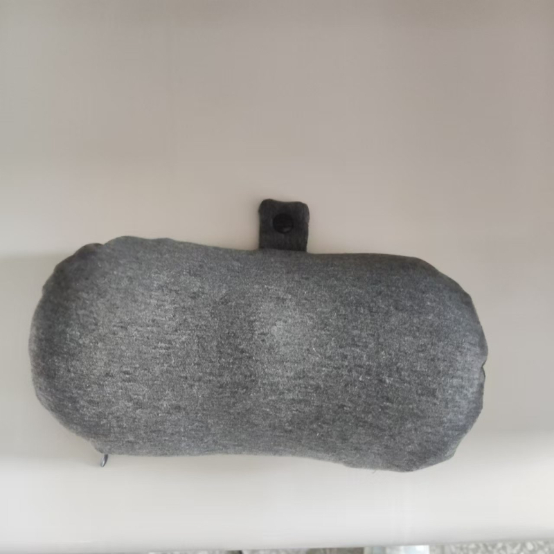 Porinė lovos pagalvė su atminties putų centru, medvilnės užvalkalas, modernus minimalistinis stilius