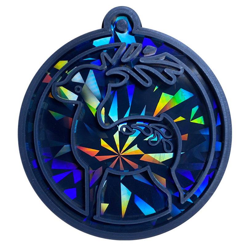 Форма за печене за коледни украси – холографична силиконова форма, нестандартна форма, DIY (2023)