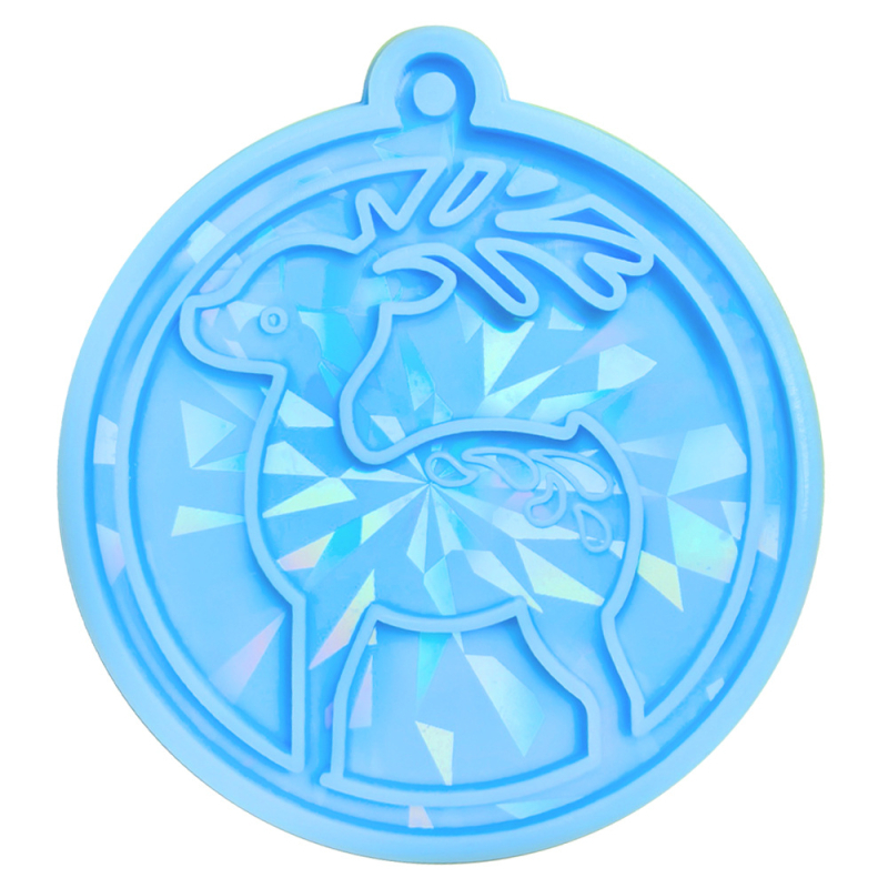 Форма за печене за коледни украси – холографична силиконова форма, нестандартна форма, DIY (2023)