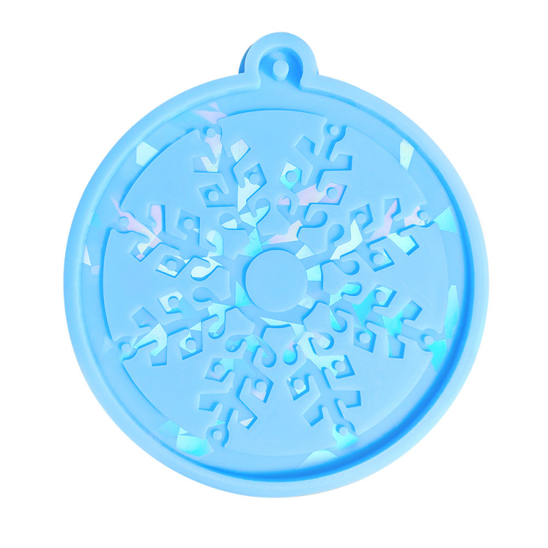 Форма за печене за коледни украси – холографична силиконова форма, нестандартна форма, DIY (2023)