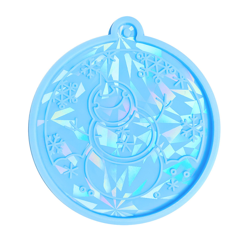 Форма за печене за коледни украси – холографична силиконова форма, нестандартна форма, DIY (2023)