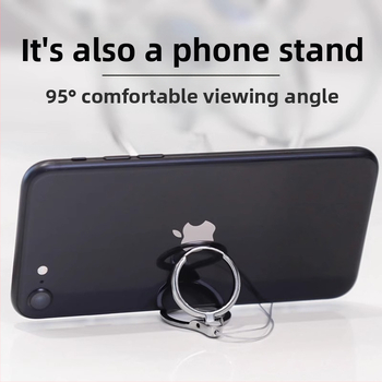 Телефонен шнур с пръстен за държане — алуминиева сплав, марка Magic Tyrant, стил IP, без персонализация