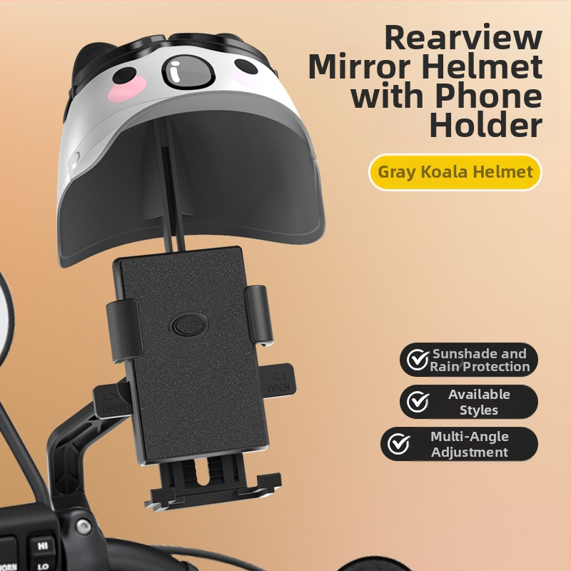 Telefonų laikiklis motociklui ir elektriniam dviraliui – universalus, plastikinis, pritaikymo galimybės