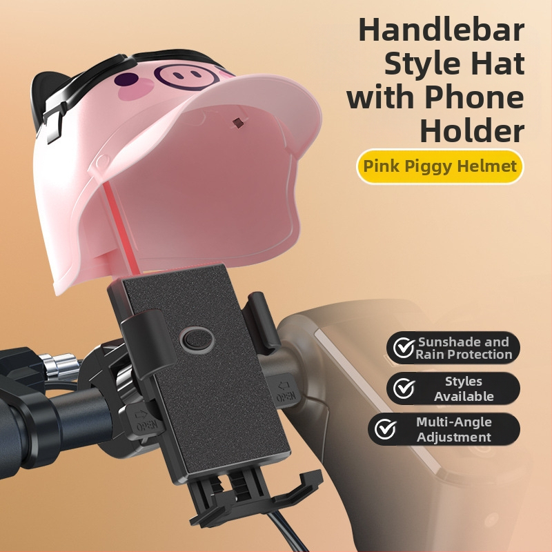 Telefonų laikiklis motociklui ir elektriniam dviraliui – universalus, plastikinis, pritaikymo galimybės