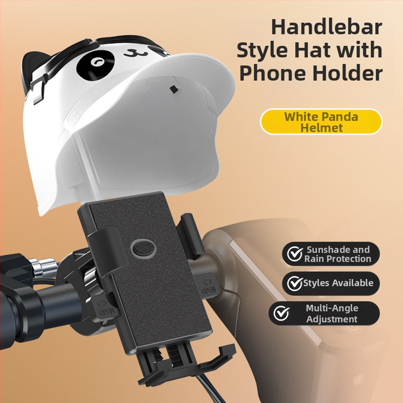 Telefonų laikiklis motociklui ir elektriniam dviraliui – universalus, plastikinis, pritaikymo galimybės