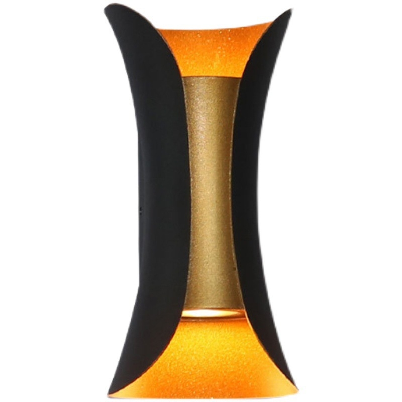 Стенна лампа с алуминиев абажур, LED осветление, 220V, стил лайт лукс, Xiaoxiang