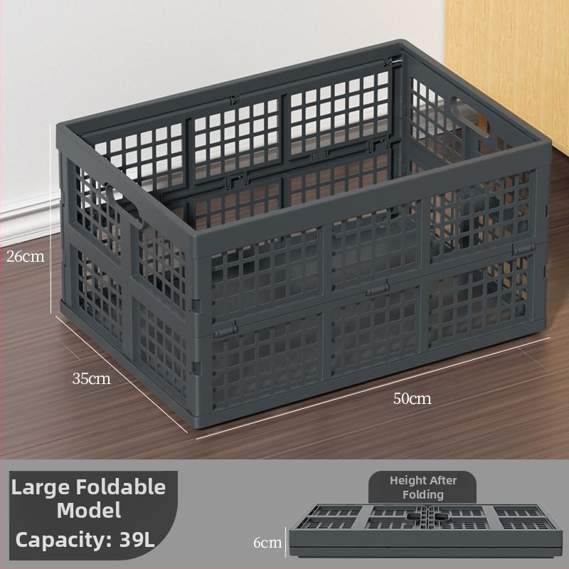 Kokkupandav perforuotas plastikinis krepšys iš PP, maisto kokybės, skirtas užkandžiams ir daržovėms