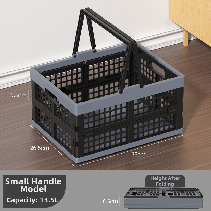 Kokkupandav perforuotas plastikinis krepšys iš PP, maisto kokybės, skirtas užkandžiams ir daržovėms