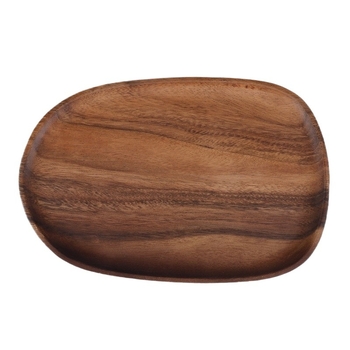 Ξύλινο πιάτο, επιφάνεια με χειρογραφική σχεδίαση, στρογυλό σχήμα, μοντέρνος μινιμαλισμός, προσαρμόσιμο