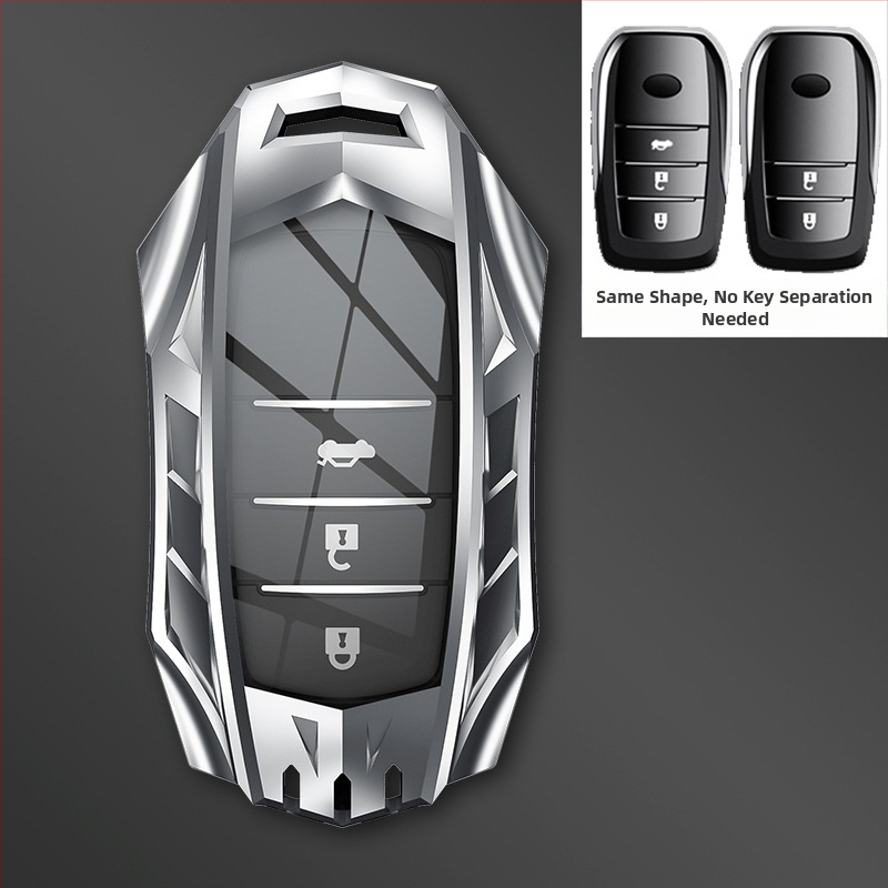 Páncélozott kulcstartó Toyotahoz – cinkötvözet, modern stílus, modellek YA0038/YA0039