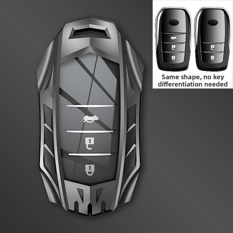 Páncélozott kulcstartó Toyotahoz – cinkötvözet, modern stílus, modellek YA0038/YA0039