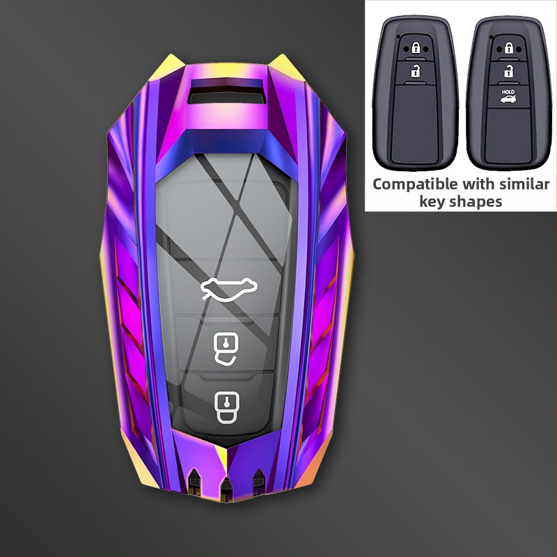 Páncélozott kulcstartó Toyotahoz – cinkötvözet, modern stílus, modellek YA0038/YA0039