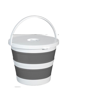 Sulankstomos nešiojamos plastikinės kibiras lauko naudojimui – sustiprinta konstrukcija, atsparus aukštoms temperatūroms, tinka automobilių plovimui, žvejybai ir namų vandeniui