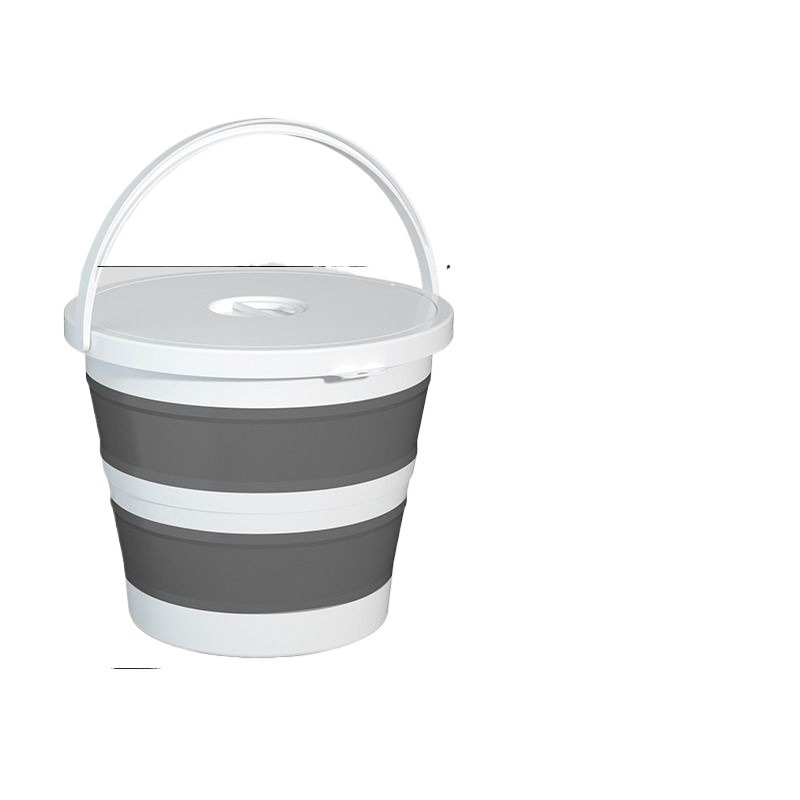 Sulankstomos nešiojamos plastikinės kibiras lauko naudojimui – sustiprinta konstrukcija, atsparus aukštoms temperatūroms, tinka automobilių plovimui, žvejybai ir namų vandeniui