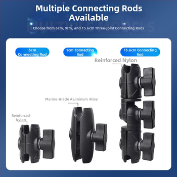 Θήκη κινητού αυτοκινήτου με αντιδονήσεις X-Type, βάση πλοήγησης με γρήγορη απελευθέρωση, κεφαλή σφαιρική 25 mm, για τιμόνι μοτοσικλέτας, εξάρτημα ασύρματης φόρτισης