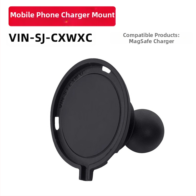 Θήκη κινητού αυτοκινήτου με αντιδονήσεις X-Type, βάση πλοήγησης με γρήγορη απελευθέρωση, κεφαλή σφαιρική 25 mm, για τιμόνι μοτοσικλέτας, εξάρτημα ασύρματης φόρτισης