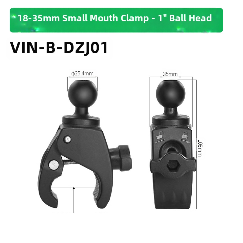 Θήκη κινητού αυτοκινήτου με αντιδονήσεις X-Type, βάση πλοήγησης με γρήγορη απελευθέρωση, κεφαλή σφαιρική 25 mm, για τιμόνι μοτοσικλέτας, εξάρτημα ασύρματης φόρτισης