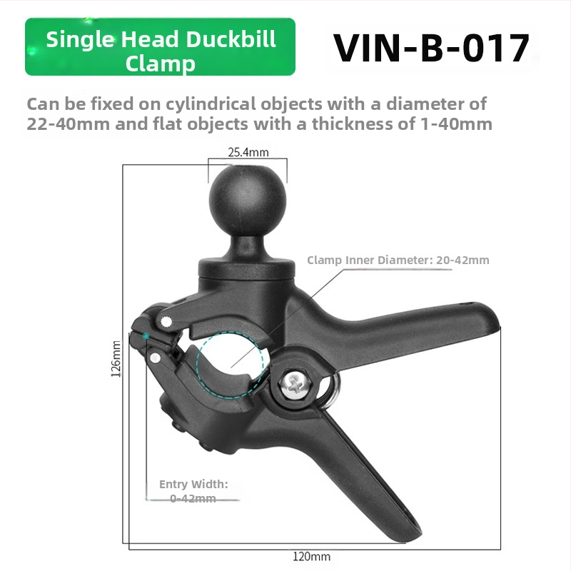 Θήκη κινητού αυτοκινήτου με αντιδονήσεις X-Type, βάση πλοήγησης με γρήγορη απελευθέρωση, κεφαλή σφαιρική 25 mm, για τιμόνι μοτοσικλέτας, εξάρτημα ασύρματης φόρτισης