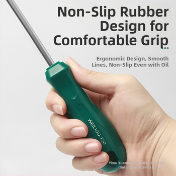 Дълъг комплект битове за отвертка с магнитен връх — Торкс (T5, T8, T27, T30) и шестогранни битове, въглеродна стомана