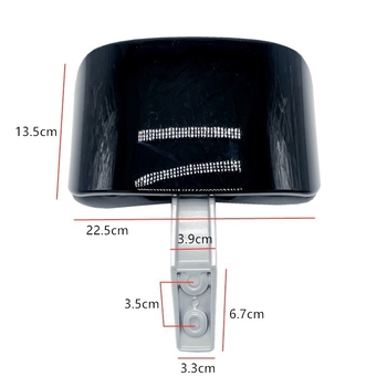 Yadea F6 електрически скутер: комплект за модификация с задно крило, подлакътник, багажник и облегалка