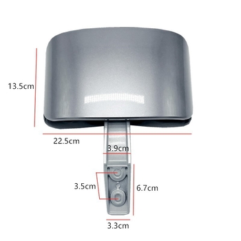 Yadea F6 електрически скутер: комплект за модификация с задно крило, подлакътник, багажник и облегалка