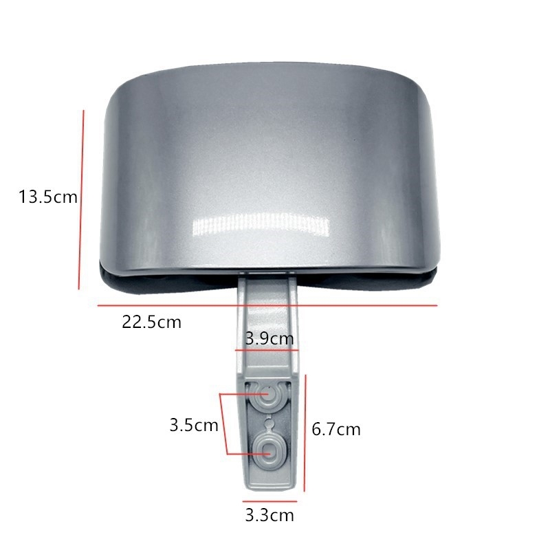 Yadea F6 електрически скутер: комплект за модификация с задно крило, подлакътник, багажник и облегалка