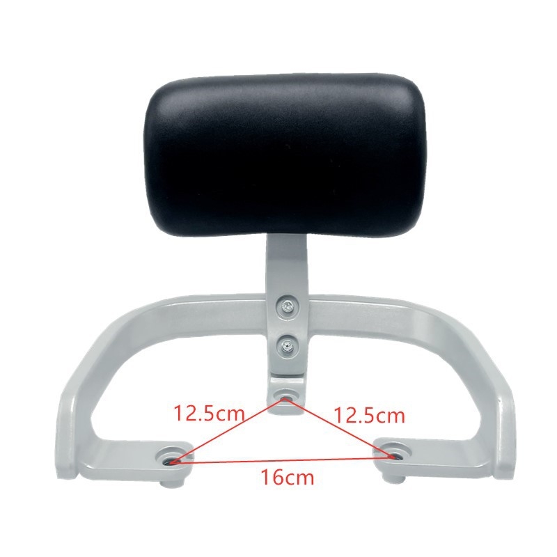 Yadea F6 електрически скутер: комплект за модификация с задно крило, подлакътник, багажник и облегалка