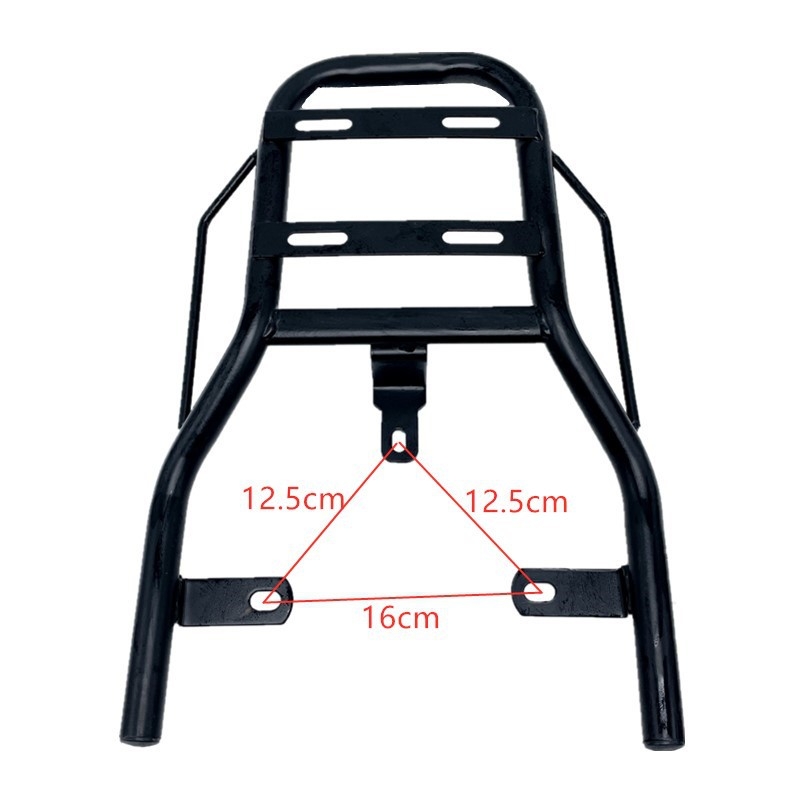 Yadea F6 електрически скутер: комплект за модификация с задно крило, подлакътник, багажник и облегалка