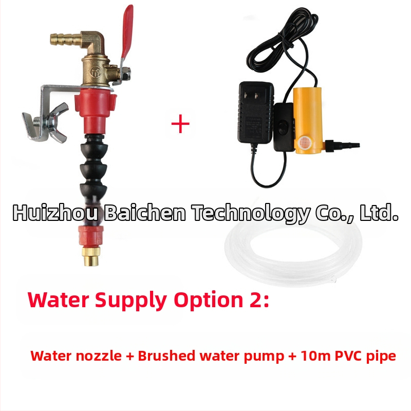 Varinis vandens antgalis marmuro pjovimo įrankiams, vandens purškimo antgalis ir dulkių surinkėjas, suderinamas su kampiniais šlifuokliais ir įpjovimo staklėmis. Prekės ženklas: Kitas. Pritaikymo sritis: Kitas