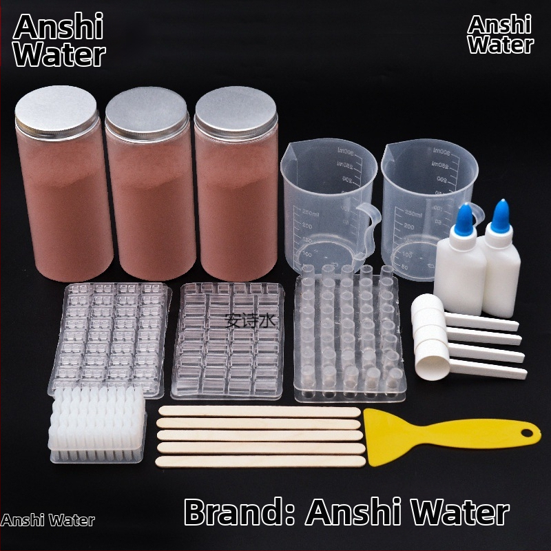 Комплект инструменти за песъчена маса с форми за модели за миниатюрни тухли; неелектричен, еднофункционален, подходящ за деца 0-3 години