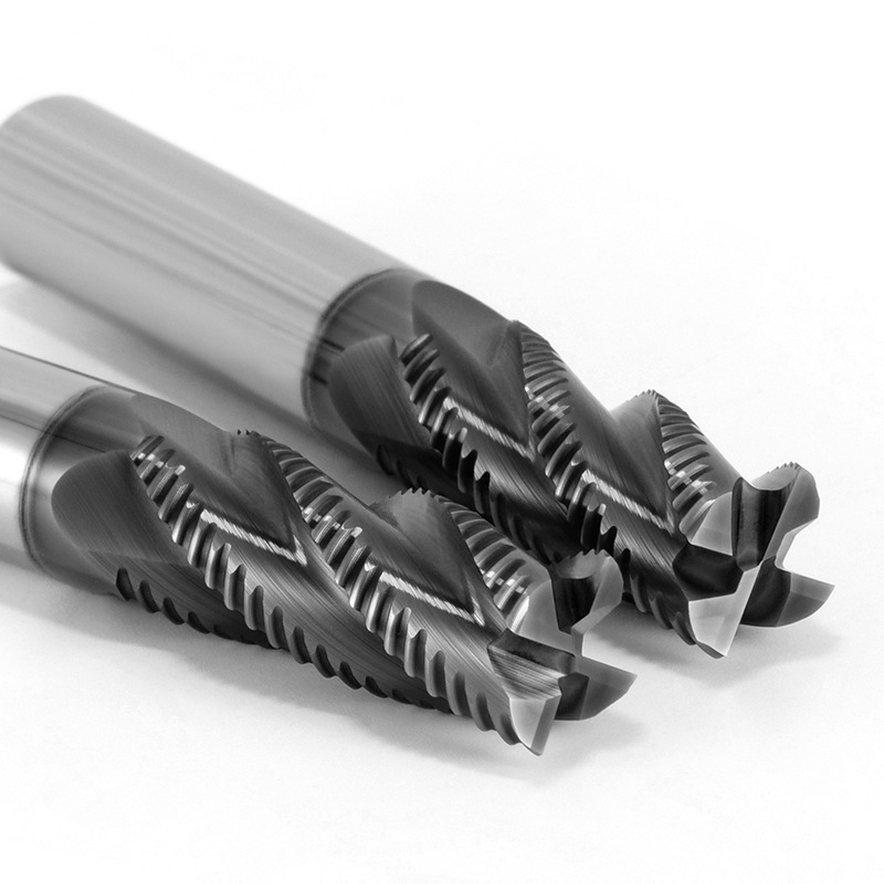 66° фреза от волфрамов карбид за неръждаема стомана, 4 зъба, CNC инструмент