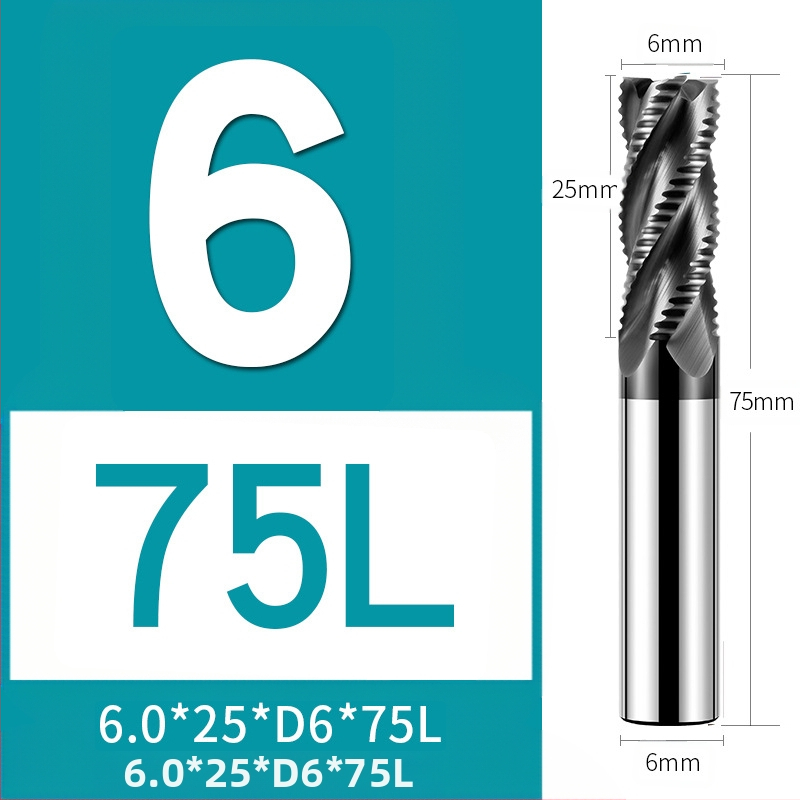 66° фреза от волфрамов карбид за неръждаема стомана, 4 зъба, CNC инструмент