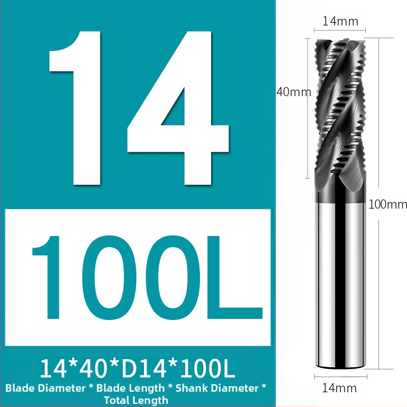66° фреза от волфрамов карбид за неръждаема стомана, 4 зъба, CNC инструмент