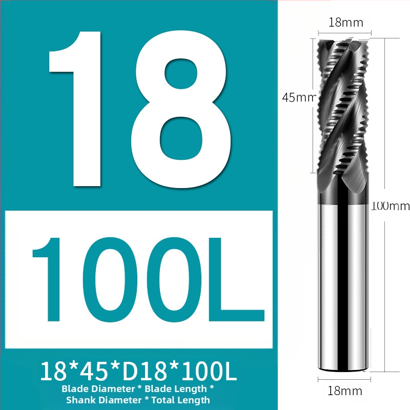 66° фреза от волфрамов карбид за неръждаема стомана, 4 зъба, CNC инструмент