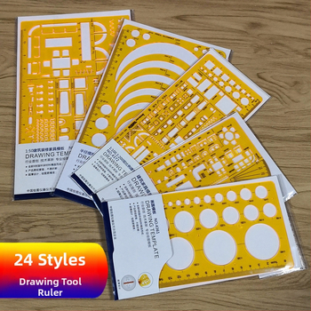 Sablon vonalzó görbék és körök rajzolásához - jinsihou, anyag: K glue, importálás: Nem, IP engedély: Nem