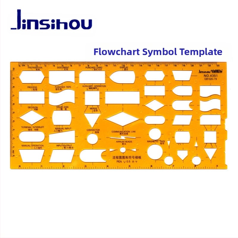Sablon vonalzó görbék és körök rajzolásához - jinsihou, anyag: K glue, importálás: Nem, IP engedély: Nem